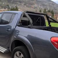 Mitsubishi L200 2005>2015 Roll Bar Nero con stop