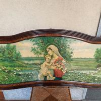Quadro capoletto d’epoca Madonna con Bambino