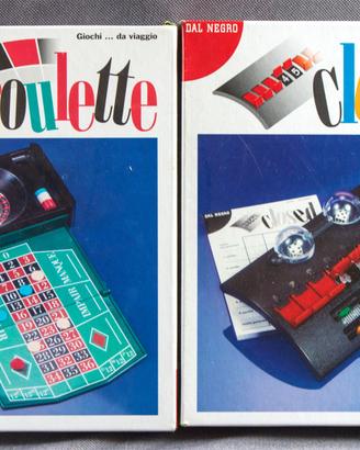 2 Giochi da viaggio Roulette e Closed - Dal Negro