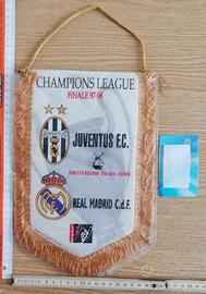 Gagliardetto Champions League Real Madrid-Juventus
