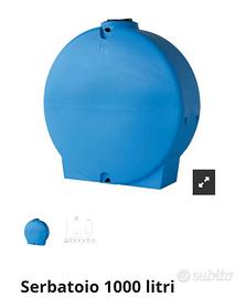 serbatoio da 1000 Litri in PVC Ekotanca
