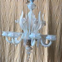 Lampadario in vetro di Murano