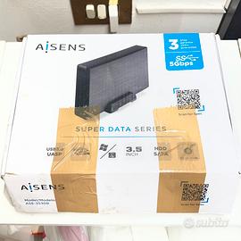 Box Esterno Hard Disk 3.5 AISENS ASE-3530B USB 3.0