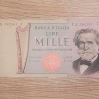 1000 Lire Giuseppe Verdi fior di stampa