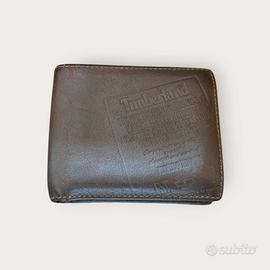 Portafoglio Timberland in pelle marrone vintage