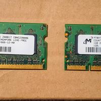 RAM per iMac - 2 banchi da 1GB (totale 2GB) - DDR3