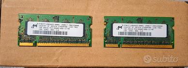 RAM per iMac - 2 banchi da 1GB (totale 2GB) - DDR3