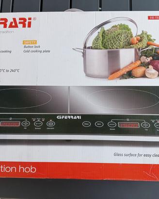 Fornello Ferrari a induzione doppio HI-TECH CHEF