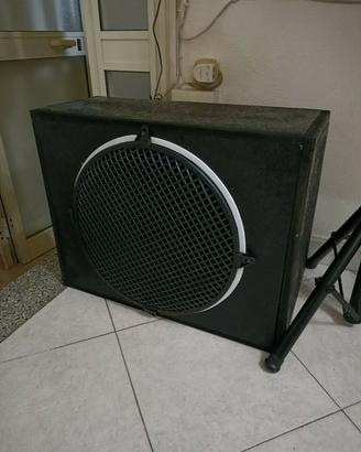 Subwoofer passivo 350 Watt completo di grande cass