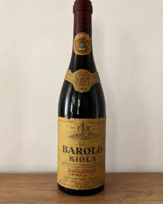Lotto vini vintage italiani Barolo 1964