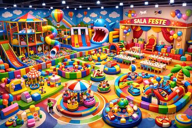 Forniture per Sala Feste, Parchi Gioco, Ludoteche