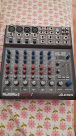 Mixer con FX + audio Alesis Multimix8 firewire