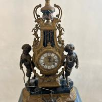 Orologio da camino in bronzo, originale fine 800’