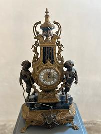 Orologio da camino in bronzo, originale fine 800’