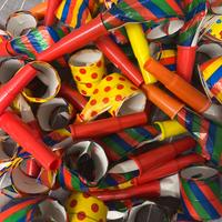 Trombette feste e decori allungabili