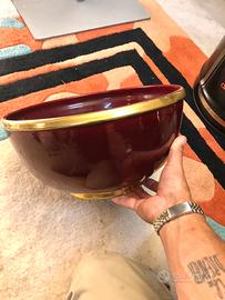 Tommaso Barbi cachepot ciotola fruttiera anni 70