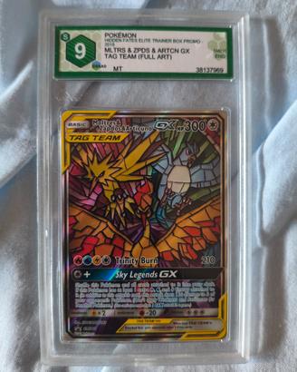 moltres Zapdos e Articuno gx tag team