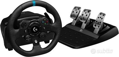 Logitech G923 volante da corsa e pedali per Xbox 