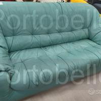 Codice: 8946 DIVANO N.3 POSTI STILE VINTAGE IN PE
