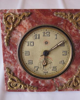 Orologio da tavolo meccanico vintage Roskopf