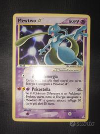 Mewtwo Gold star ita Pokemon vintage 