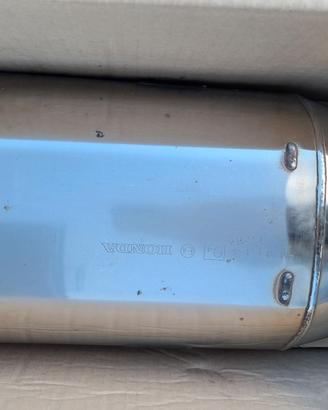 Scarico originale Honda CBR600RR e paratie calore