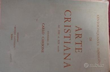 3 libri :arte cristiana, atlante  missioni +1