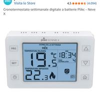 Cronotermostato digitale Plikc Neve X