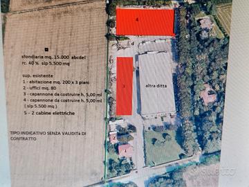 Terreno industriale mq. 15.000