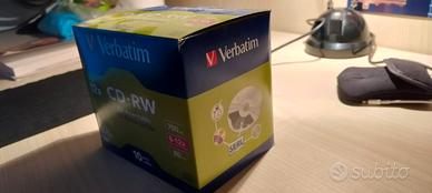 Confezione CD-RW Verbatim 12x 80 Min 700MB