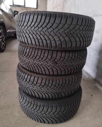 4 gomme invernali 205/55r 16 91h