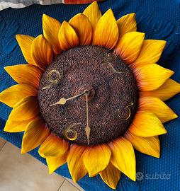 Orologio da parete girasole di Artefice