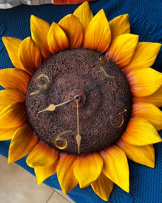 Orologio da parete girasole di Artefice