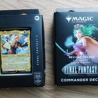 MTG magic 2 mazzi commander final fantasy ENG