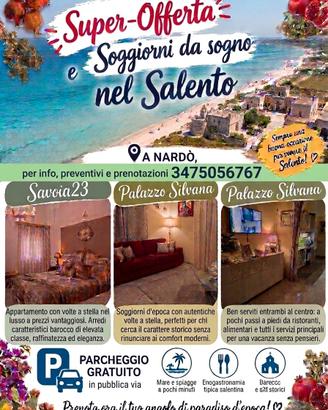 Salento, a meno di 4 km dal mare 