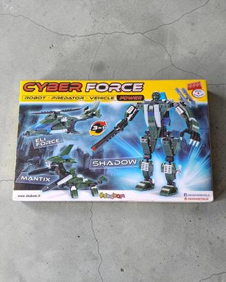 Costruzioni Robot Sbabam Cyber Force 3 in 1 Shadow