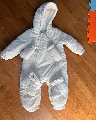 Piumino imbottito integrale neonato Zara