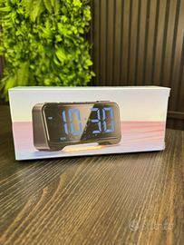 Sveglia Digitale LED Grande Doppio Allarme