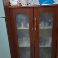 VETRINA IN CILIEGIO TRASPORTO GRATIS SU ROMA OGGI