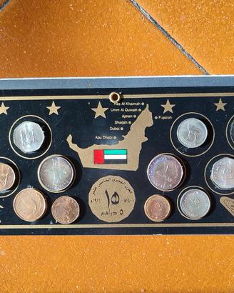 Emirati Arabi Uniti UAE Set monete commemorative