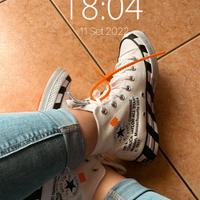 Scarpe converse Chuck Taylor’s 70 hi x off white