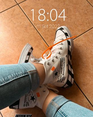 Scarpe converse Chuck Taylor’s 70 hi x off white