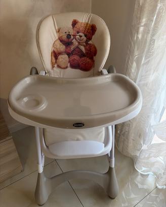 Seggiolone pappa e gioco Nunù