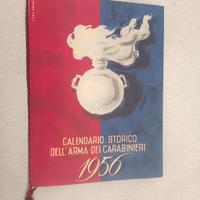 Calendario carabinieri 1956-1957-1958