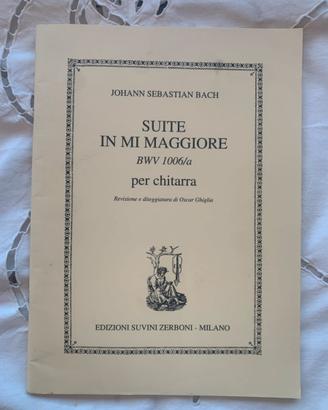 Suite in Mi maggiore 1006/a, J. S. Bach