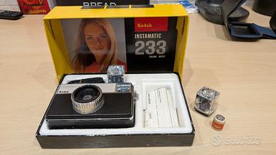 Kodak Instamatic 233 – Set Vintage Completo