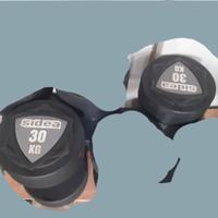 Manubri pesi palestra 30kg