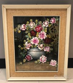 Quadro dipinto su Faesite 50x40cm Firmato