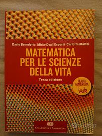 Libro "matematica per le scienze della vita" 