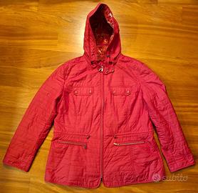 Giacca a vento donna autunno-inverno rossa